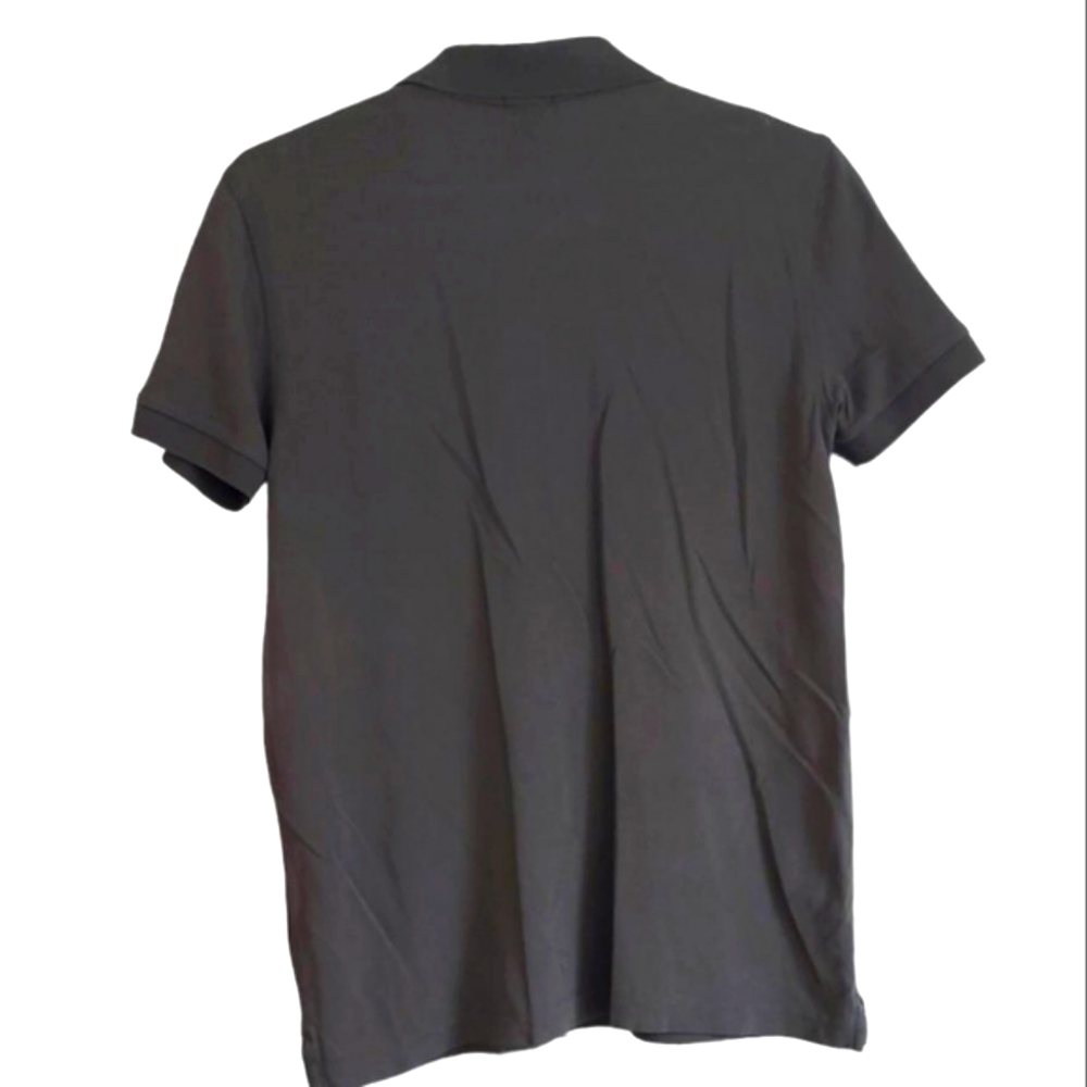 Hugo Boss Pima Cotton Polo Shirt Mens Size Large Khaki Short Sleeve - Picture 3 of 6